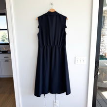 Load image into Gallery viewer, Boss Hugo Boss Canymea Runway Edition Cinch Waist Long Duster Vest Black NWT
