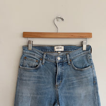 Load image into Gallery viewer, Agolde Toni Distressed Denim High Rise Stretch Skinny Leg Jeans Blue 25
