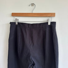 Load image into Gallery viewer, Everlane The Side Zip Stretch Cotton Crop Work Pant Black 8
