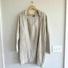 Load image into Gallery viewer, Columbia Reel Cozy Hooded Open Cardigan Sweatshirt Heathered Cream S
