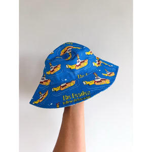 Bums & Roses The Beatles Yellow Submarine Bucket Hat Blue One Size