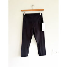 Load image into Gallery viewer, Lululemon Align Crop 21" High Rise Pull On Activewear Leggings Black 6 NWT
