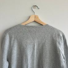 Load image into Gallery viewer, J. Crew Vanessa Open Front Long Sleeve Knit Cardigan Gray M
