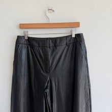 Load image into Gallery viewer, Commando Faux Leather High Rise Wide Leg Trousers Black L NWT
