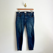 Load image into Gallery viewer, Hudson Krista Super Skinny Crop With Release Hem Jeans Blue 29
