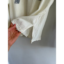 Load image into Gallery viewer, We The Free Lilith Floral Embroidered Sleeve Casual Oversized T-Shirt White S
