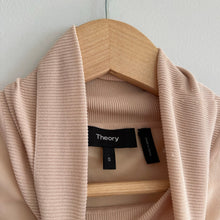 Load image into Gallery viewer, Theory Bias Silk Combo Turtleneck Sleeveless Top
