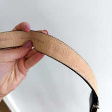 Load image into Gallery viewer, WCM New York Leather Classic Adjustable Toggle Belt Black One Size
