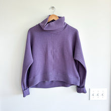 Load image into Gallery viewer, Zella Carey Ridge Funnel Neck Pullover Purple XS
