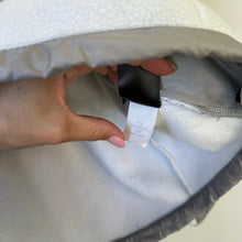 Load image into Gallery viewer, The North Face Denali Fleece Full Zip Polartec Puffer Jacket Gray Ivory XL

