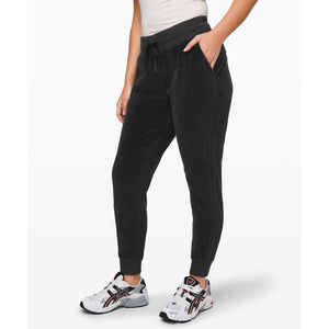 Lululemon Warm Down Jogger *Velour in Heathered Black 4
