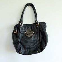 Load image into Gallery viewer, Tory Burch Amanda Classic Hobo Pebbled Leather Bag Gold Toned
