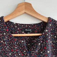 Load image into Gallery viewer, Madewell Studio Ruffle-Hem Top in Starry Night
