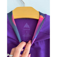 Load image into Gallery viewer, Burton Merino Wool Long Sleeve Crew Neck Base Layer Set Purple 5 NWT
