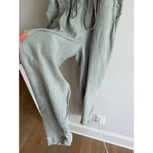 Load image into Gallery viewer, Cloth &amp; Stone Sleeveless Button Front Straight Leg Jumpsuit Green XS
