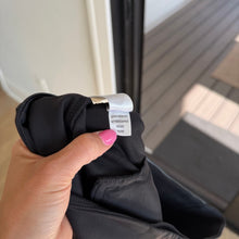 Load image into Gallery viewer, Athleta Delancey Shine Faux Leather Pull On Tight Leggings Black M
