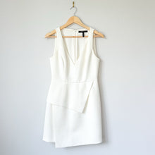 Load image into Gallery viewer, BCBGMAXAZRIA Sleeveless V-Neck Lined Fit &amp; Flare Mini Dress White 6
