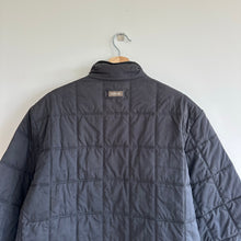 Load image into Gallery viewer, Henry Cottons Zip Up Long Sleeve Outdoor Quilted Jacket Black 54
