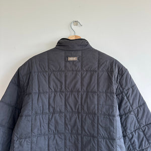 Henry Cottons Zip Up Long Sleeve Outdoor Quilted Jacket Black 54