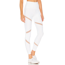 Load image into Gallery viewer, Beyond Yoga Perfect Illusion High Waist Midi Activewear Leggings White S
