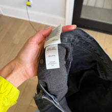 Load image into Gallery viewer, Agolde Lana Mid Rise Button-Fly Front Denim Straight Jeans Black 29
