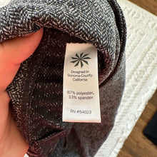 Load image into Gallery viewer, Athleta Herringbone Metro High Waisted Leggings Black M
