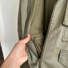 Load image into Gallery viewer, Sanctuary Otis Zip Up Drawcord Waist Outdoor Utility Jacket Green S
