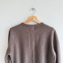 Load image into Gallery viewer, H&amp;M Studded Embellished Button Front Cardigan Dark Beige M NWT
