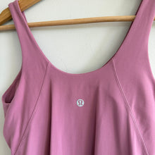 Load image into Gallery viewer, Lululemon Align 8" Sleeveless Scoop Neck Bodysuit Romper Velvet Dust 4
