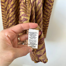 Load image into Gallery viewer, Free People Good 4 U Tribal-Inspired Print Midi Wrap Skirt Brown 4
