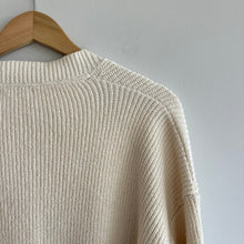 Load image into Gallery viewer, Sundance Sunset Moments Button Front Ombre Cardigan Cream/Pink S
