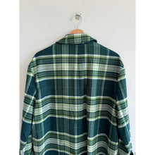 Load image into Gallery viewer, Free People Reggie Plaid Pattern Single-Breasted Casual Blazer Green XS

