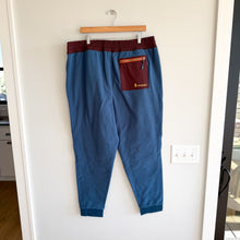 Load image into Gallery viewer, Cotopaxi Abrazo Fleece Colorblock Jogger Pants Indigo &amp; Black Iris XXL NWT
