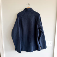 Load image into Gallery viewer, Patagonia Retro Pile Fleece Zip Up High Neck Basic Jacket Navy Blue XXL
