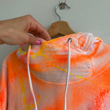Load image into Gallery viewer, Aviator Nation Rare Artist Collection Ninja Tie Dye Hoodie Sweatshirt Orange L
