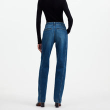Load image into Gallery viewer, Madewell Tapered Denim Trousers High Rise Casual Jeans Blue 25
