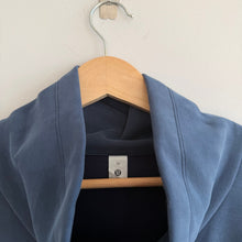 Load image into Gallery viewer, Lululemon Softstreme Cinch Waist Zip Up Jacket True Navy 10
