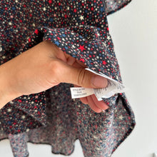 Load image into Gallery viewer, Madewell Studio Ruffle-Hem Top in Starry Night
