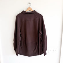 Load image into Gallery viewer, Lululemon Scuba Oversized Funnel-Neck Full Zip Sweatshirt Espresso Brown M
