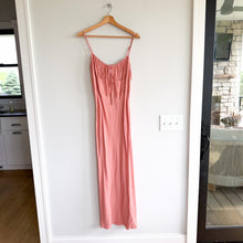 Load image into Gallery viewer, Wilfred Bellow Ruched Bodice Sleeveless Midi Dress Heirloom Pink 10 NWT
