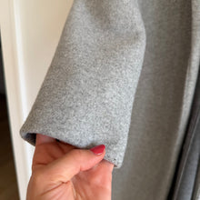 Load image into Gallery viewer, Zara Mid Length Lapel Open Front Tailored Basic Coat Gray Marl S
