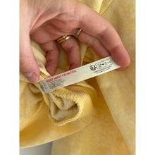 Load image into Gallery viewer, Daily Practice Oh So Good Graphic Pullover Sweatshirt Yellow XS
