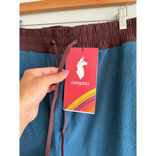 Load image into Gallery viewer, Cotopaxi Abrazo Fleece Colorblock Drawcord Waist Jogger Blue/Brown XXL NWT
