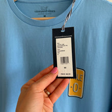 Load image into Gallery viewer, Vineyard Vines Uncooped Short Sleeve Crew Neck T-Shirt Ocean Breeze M NWT
