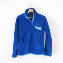 Load image into Gallery viewer, Patagonia Re-Tool Snap-T Fleece Pullover Jacket Blue S
