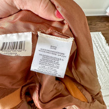 Load image into Gallery viewer, BCBGMaxAzria Leather Zip Front Long Sleeve Jacket Brown 2XS
