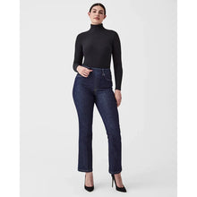 Load image into Gallery viewer, SPANX Suit Yourself Ribbed Long Sleeve Turtleneck Bodysuit Black L
