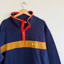 Load image into Gallery viewer, Cotopaxi Teca Fleece High Neck Outdoor Pullover Sweater Campfire Blue XXL NWT
