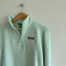 Load image into Gallery viewer, Vineyard Vines Dreamcloth The Shep Shirt Relaxed Pullover Aqua Haze Heather NWT
