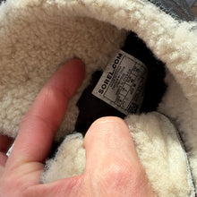 Load image into Gallery viewer, Sorel Joan of Arctic Wedge Shearling Waterproof Lace Up Snow Boots Black 9
